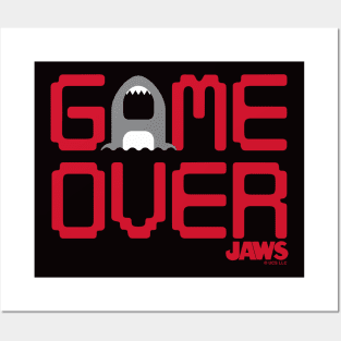 Jaws Game Over Video Game Shark Posters and Art